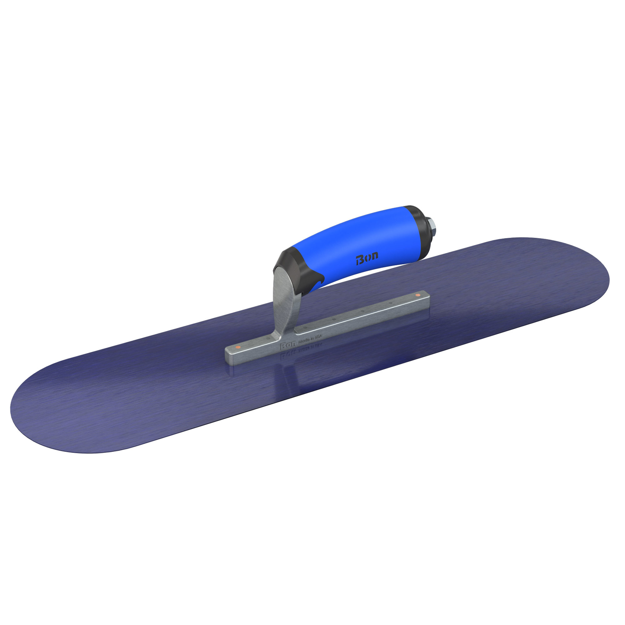 Bon Steel City, Pool Trowel - Blue Steel - 20 x 5 - CMFT Grip, Width 5 in, Length 20 in, Blade Material Blue Steel, Model# 67-169